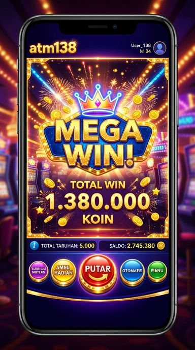 Screenshot aplikasi atm138 dengan fitur pencarian cepat yang memudahkan pengguna.